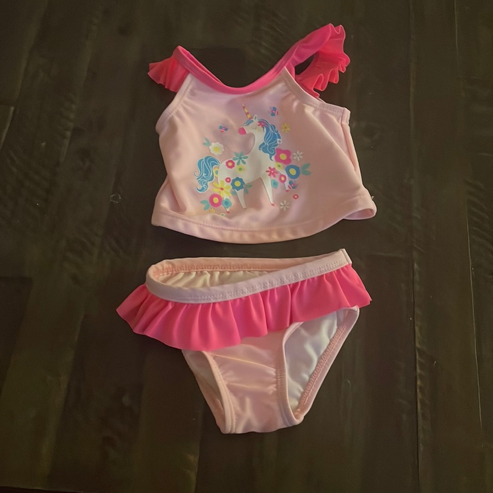 Two piece bathing suit